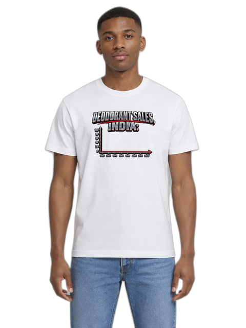 0 Units Sold India Deodorant Sales Graphic Tee