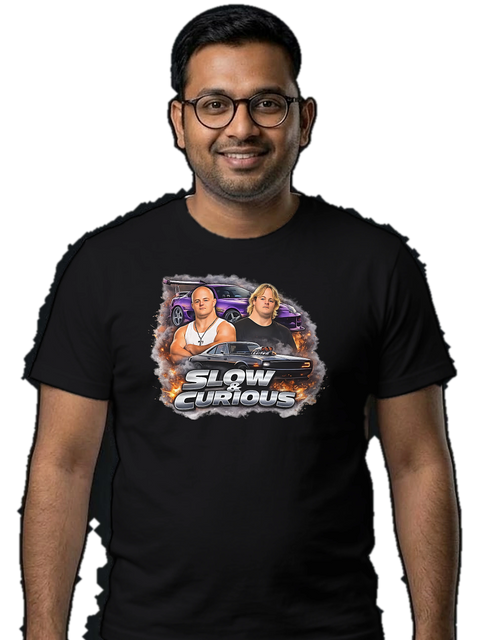 "Slow & Curious" Graphic Tee