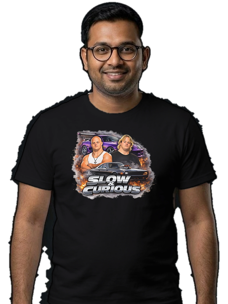 "Slow & Curious" Graphic Tee