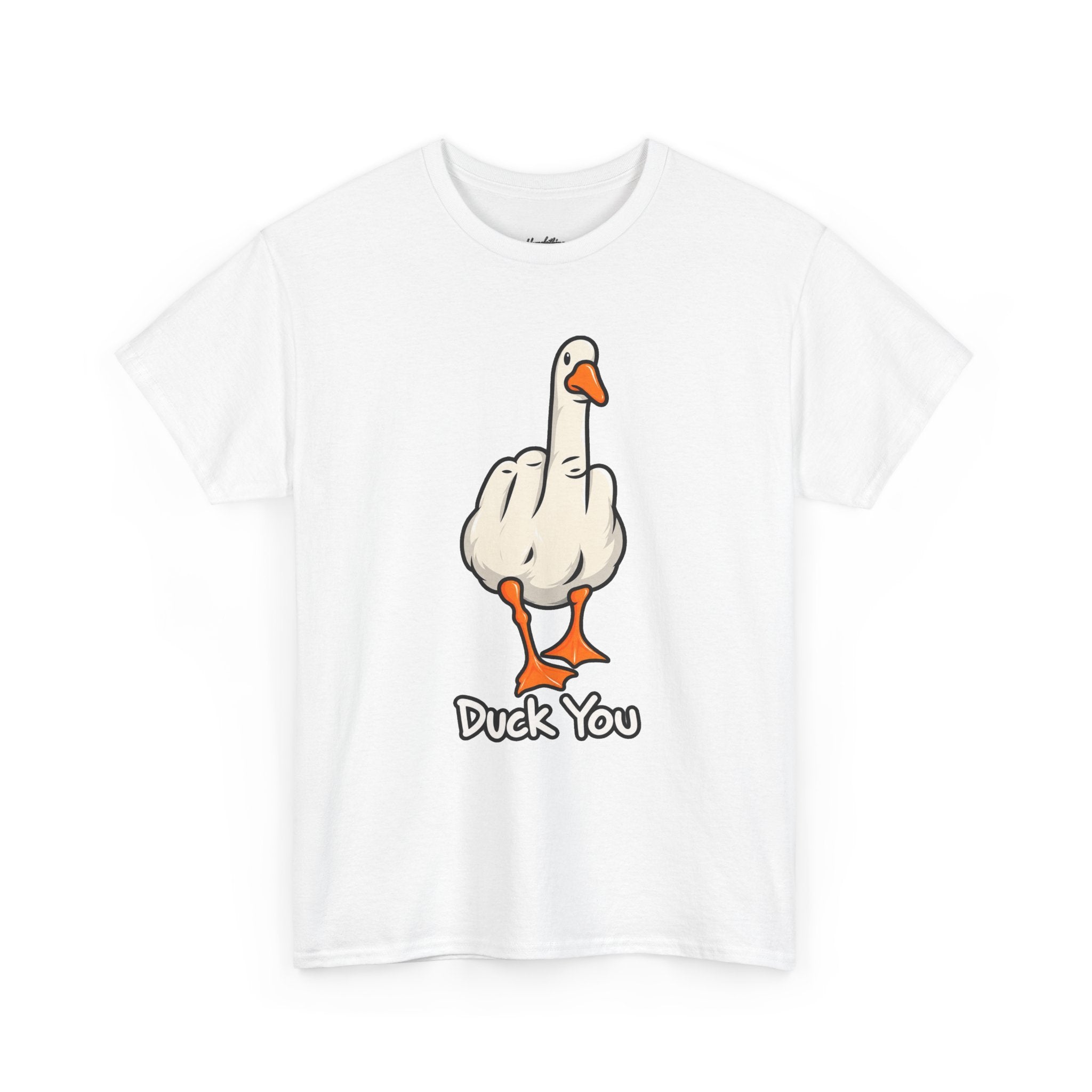 Duck You Funny Goose Middle Finger Shirt