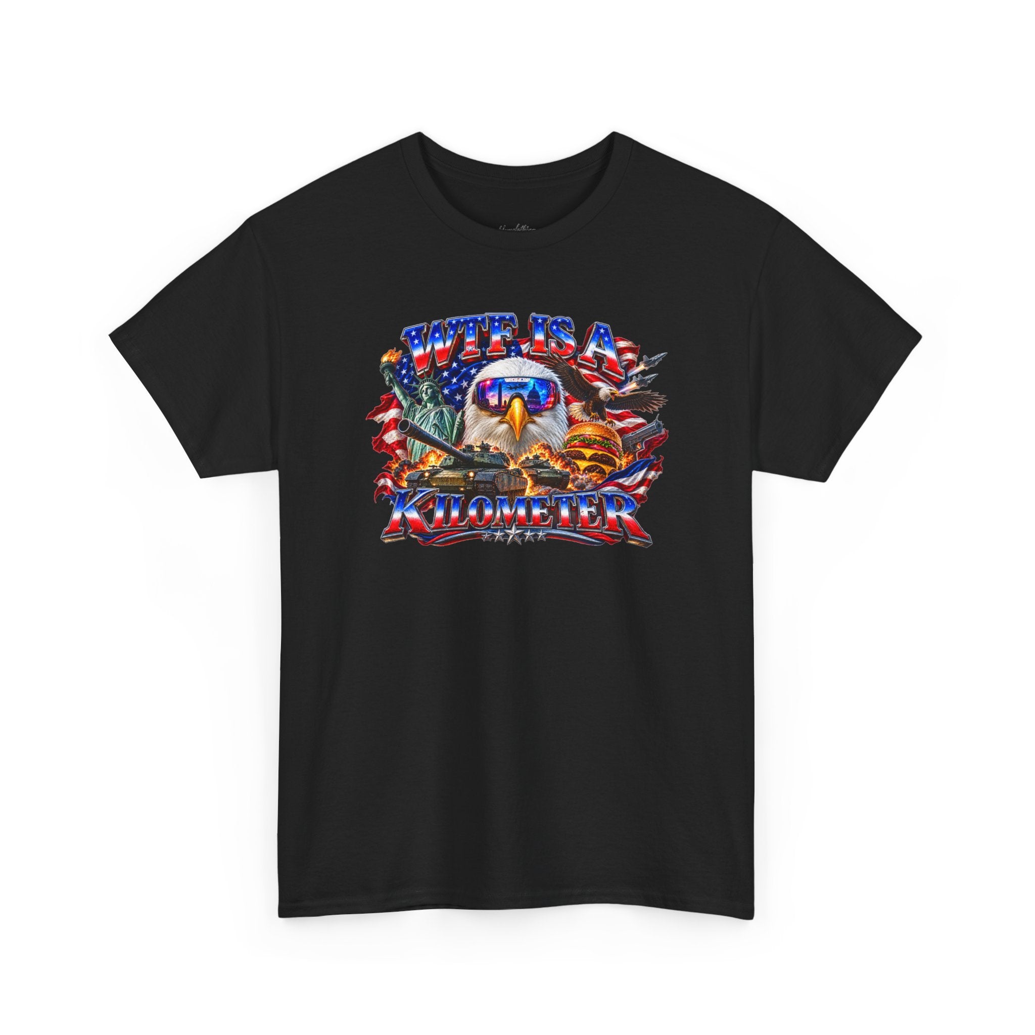 WTF is a Kilometer America Freedom Graphic Tee