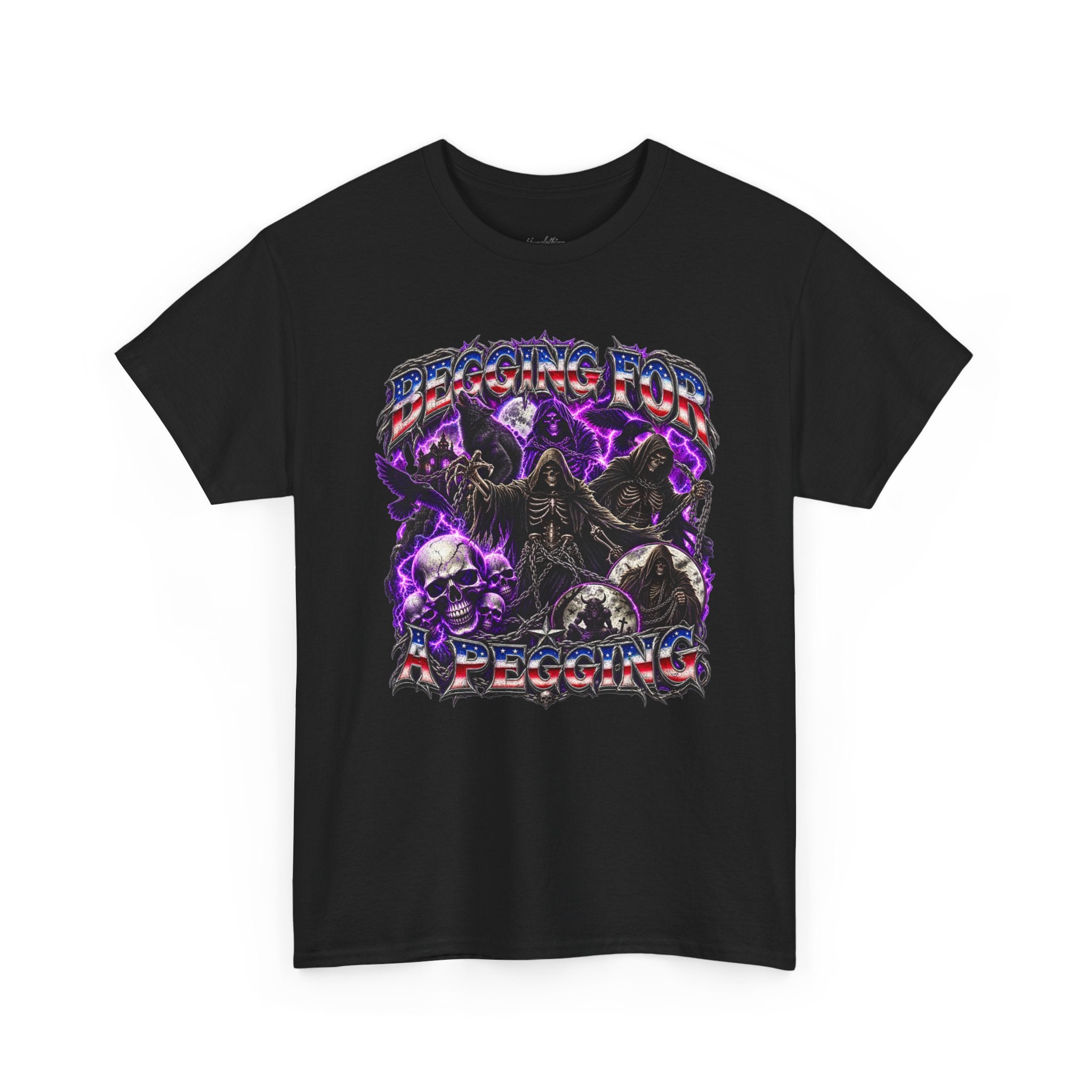 Begging for a Pegging Funny Graphic Tee