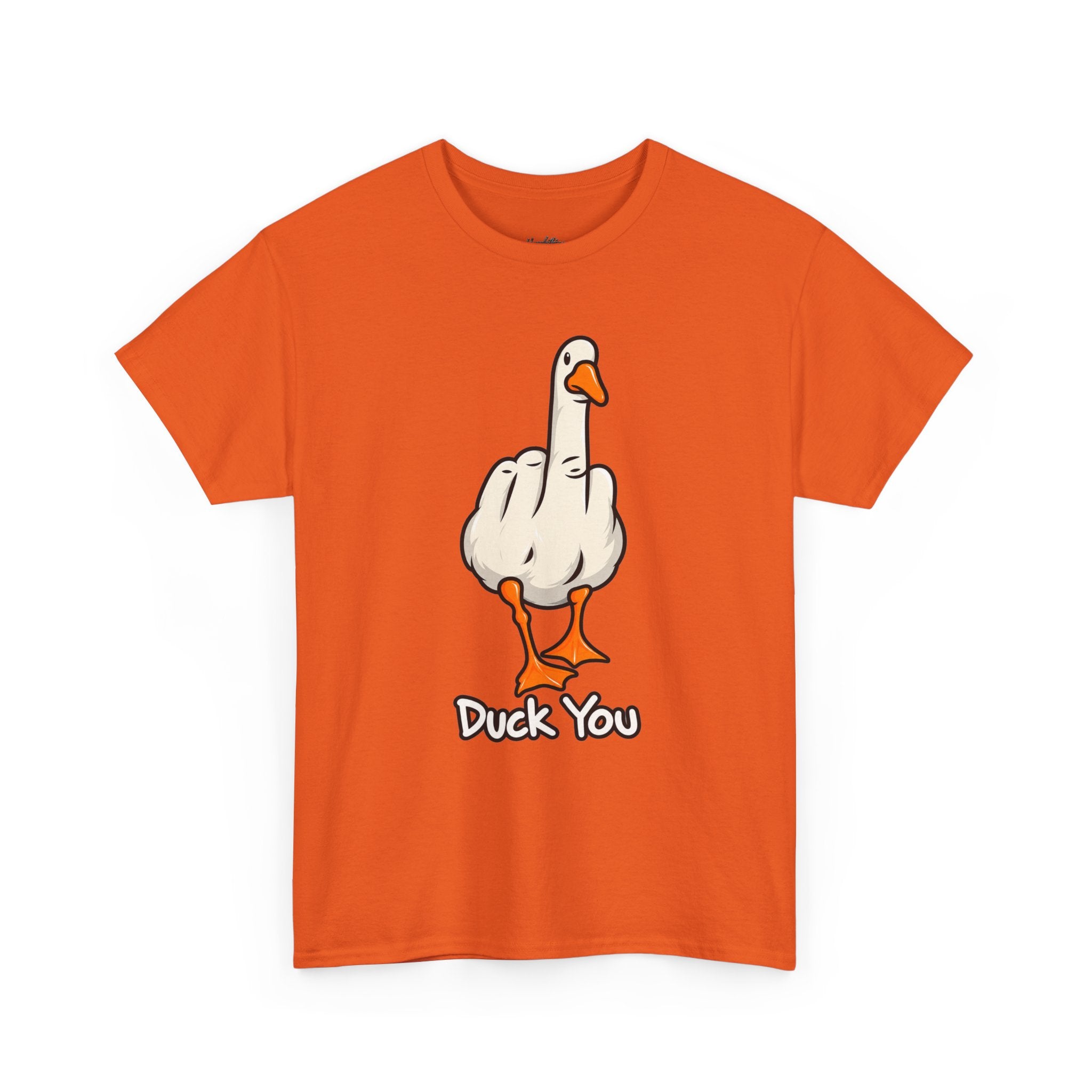 Duck You Funny Goose Middle Finger Shirt