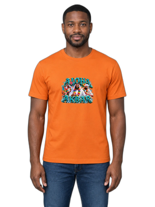Aloha Akbar Retro Edgy Graphic Tee