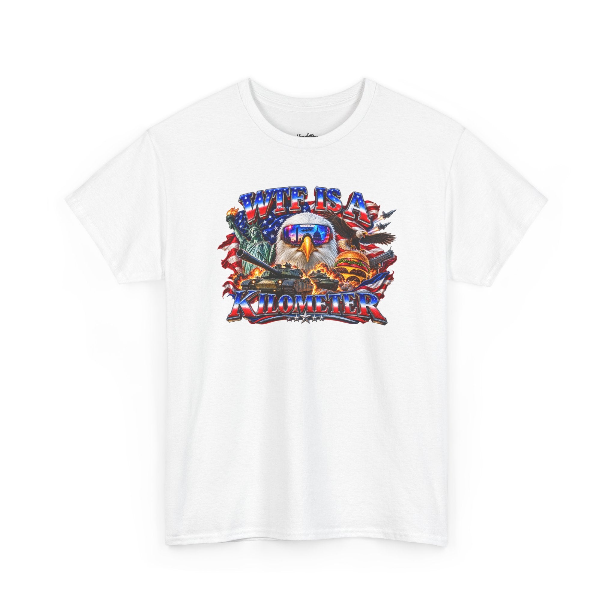 WTF is a Kilometer America Freedom Graphic Tee