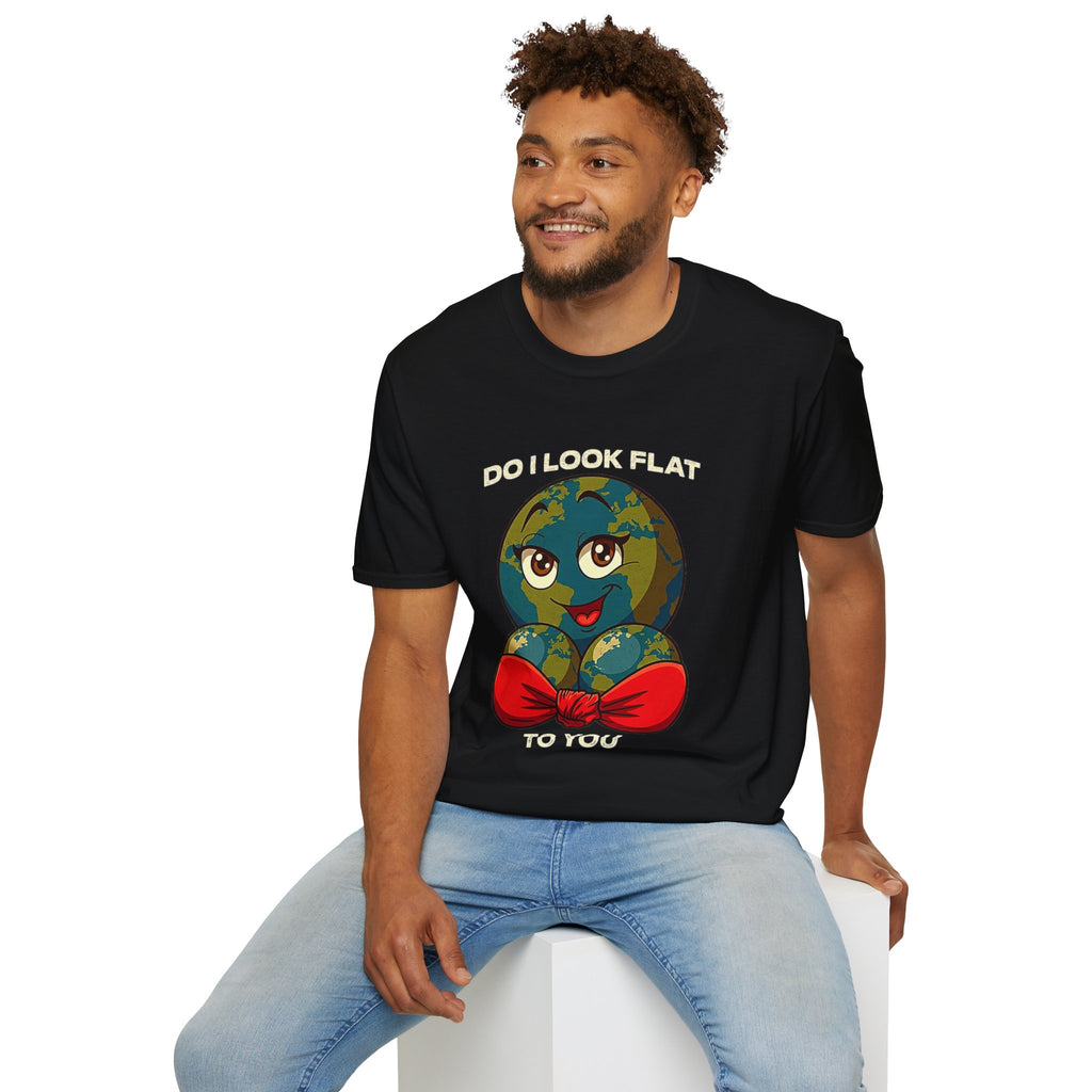 Do I Look Flat to You? Earth Graphic T-Shirt