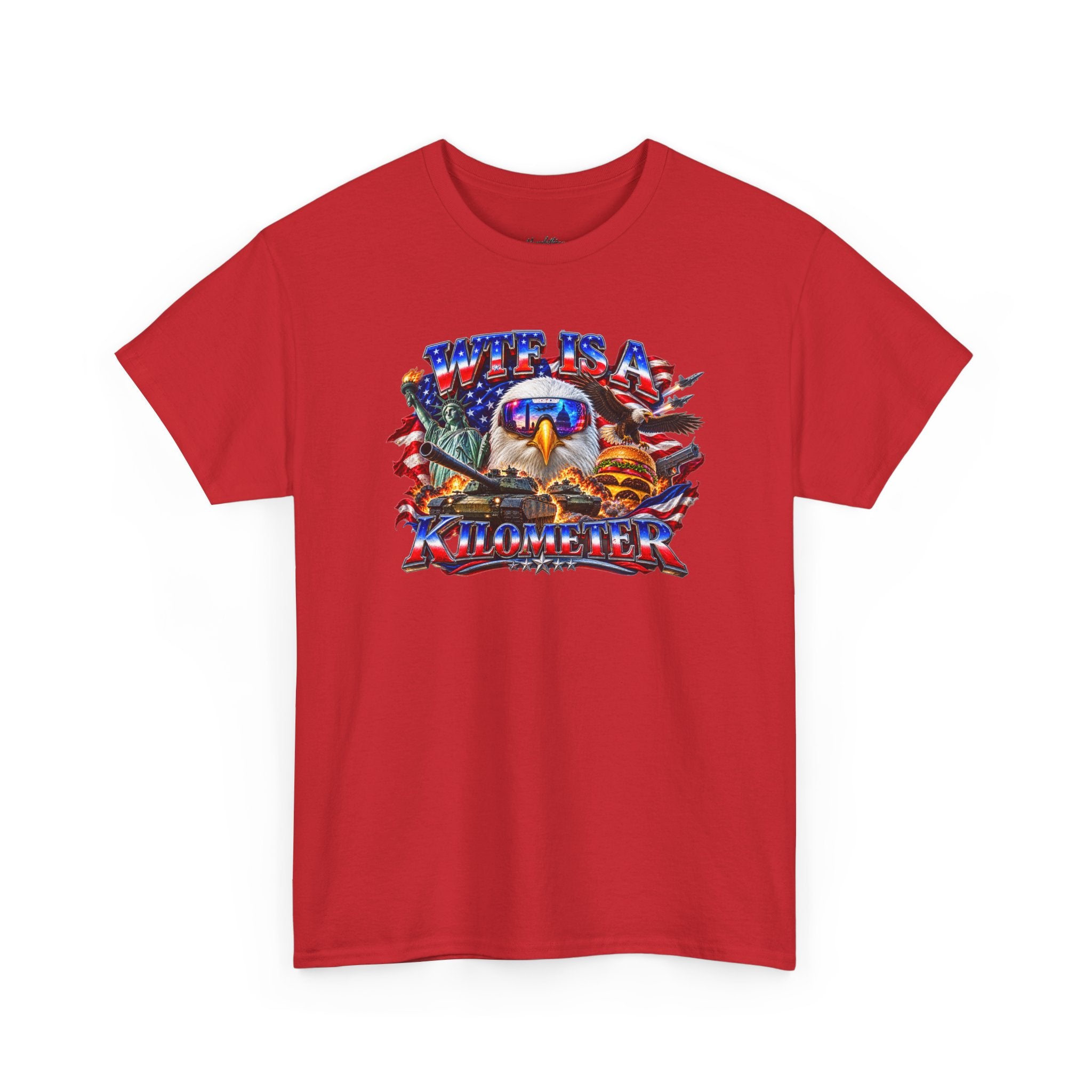 WTF is a Kilometer America Freedom Graphic Tee