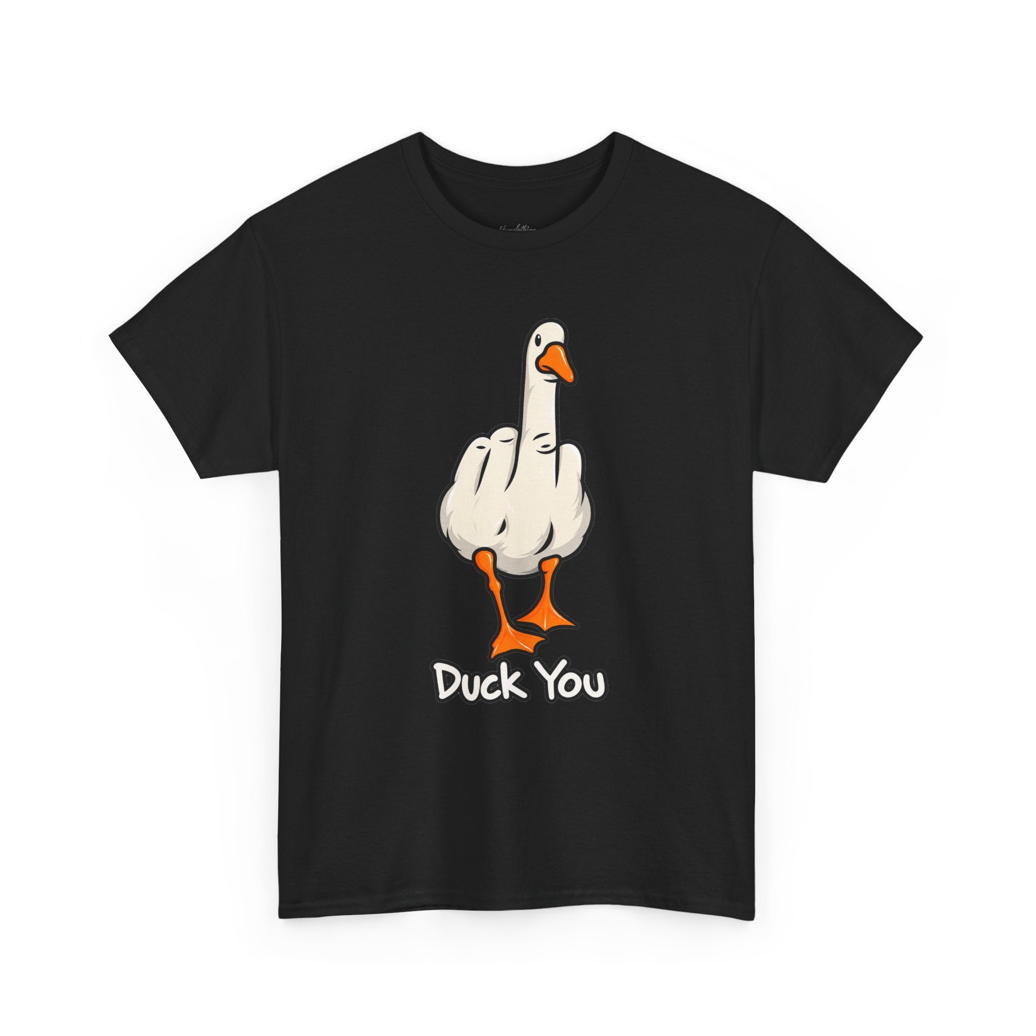 Duck You Funny Goose Middle Finger Shirt