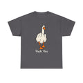 Duck You Funny Goose Middle Finger Shirt