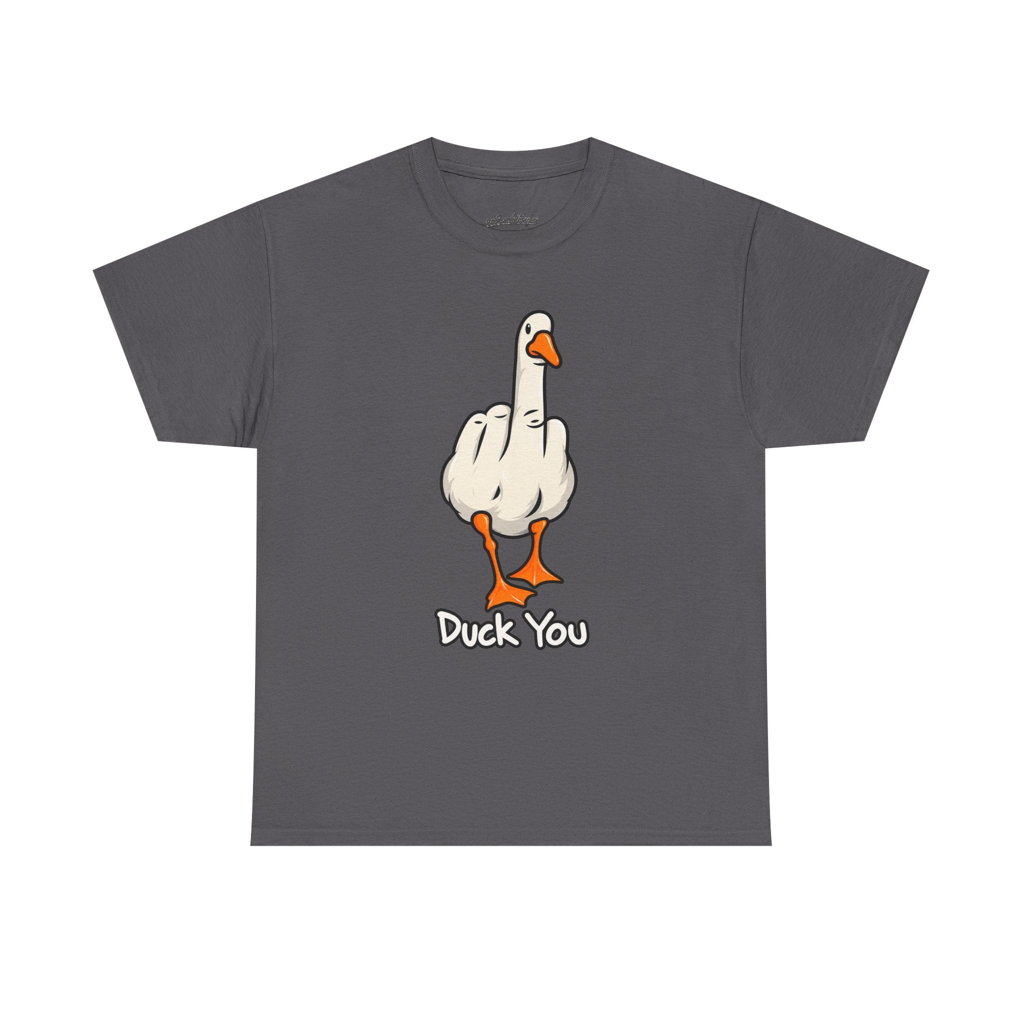 Duck You Funny Goose Middle Finger Shirt