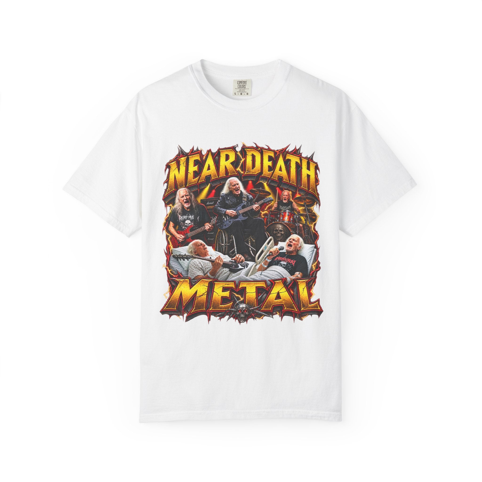 Near Death Metal Heavyweight Vintage Graphic Tee