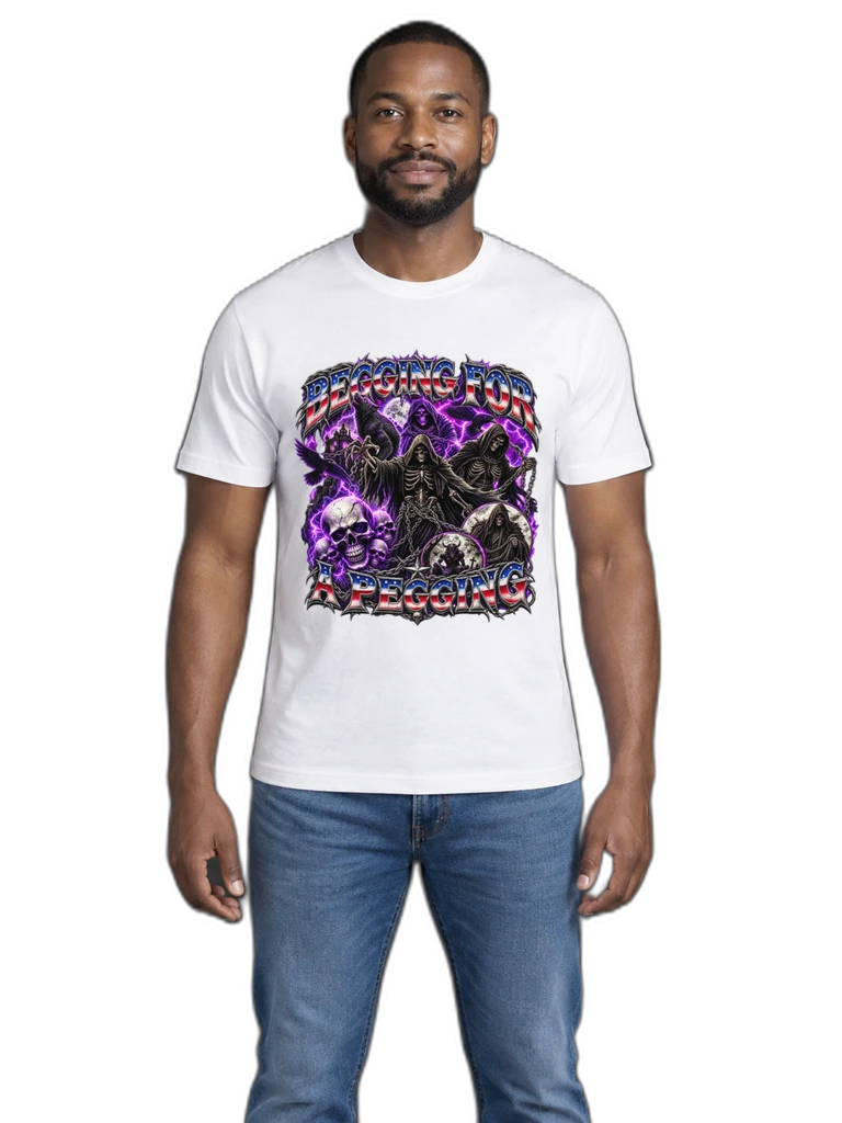 Begging for a Pegging Funny Graphic Tee
