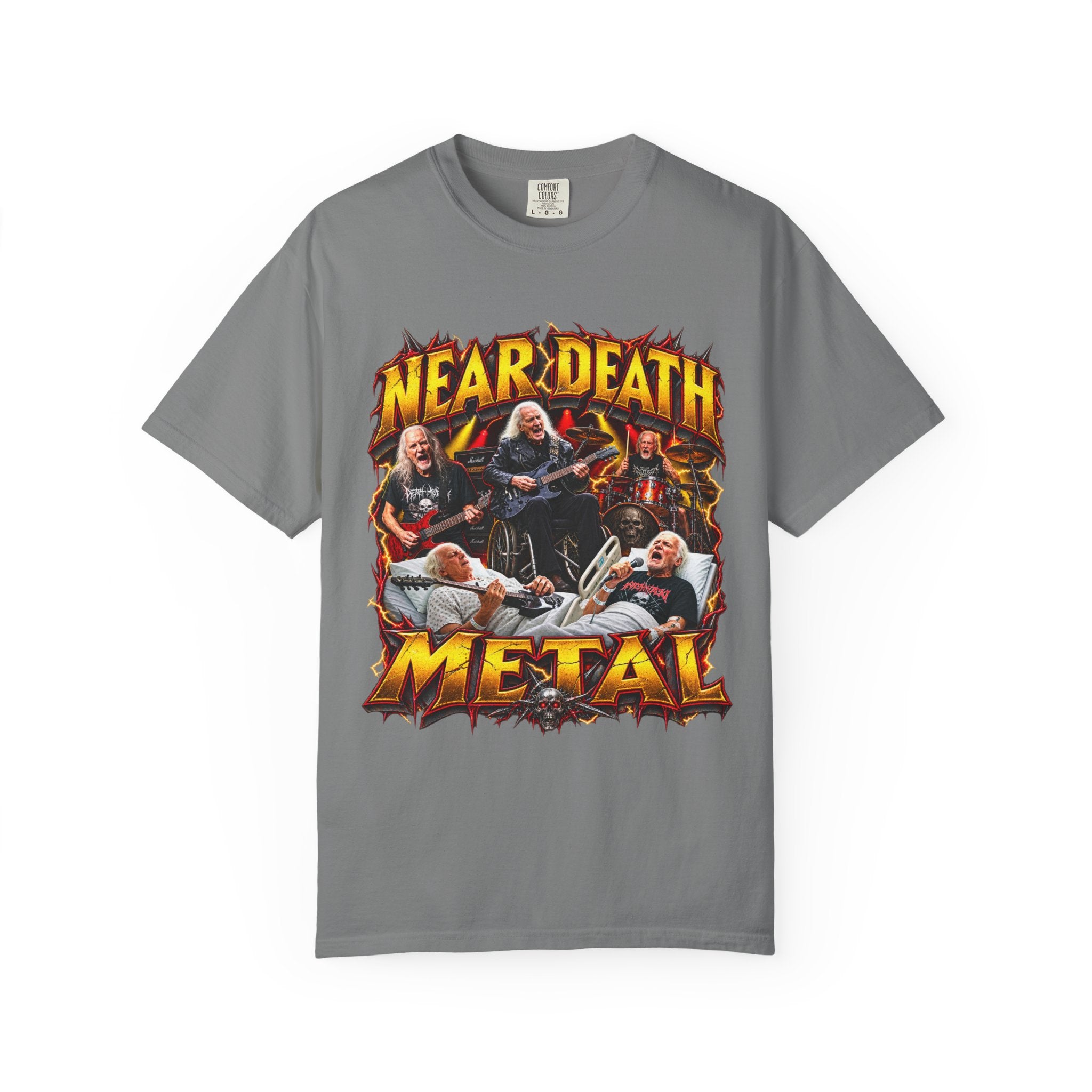 Near Death Metal Heavyweight Vintage Graphic Tee