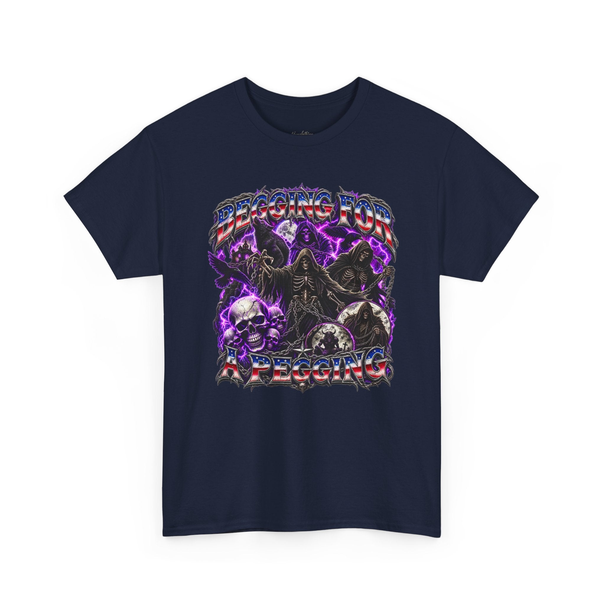 Begging for a Pegging Funny Graphic Tee