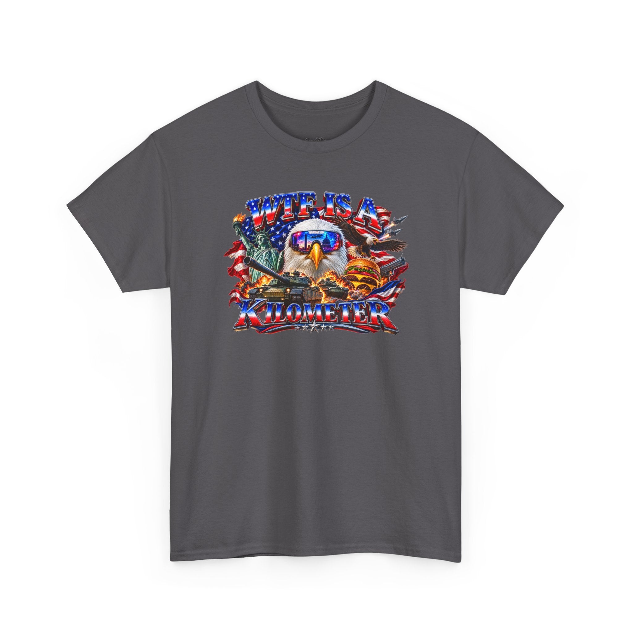 WTF is a Kilometer America Freedom Graphic Tee