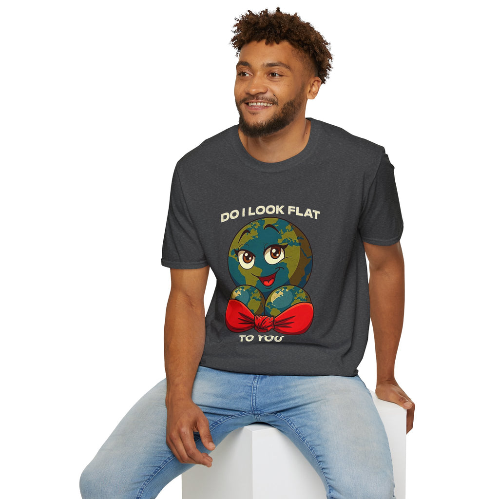 Do I Look Flat to You? Earth Graphic T-Shirt