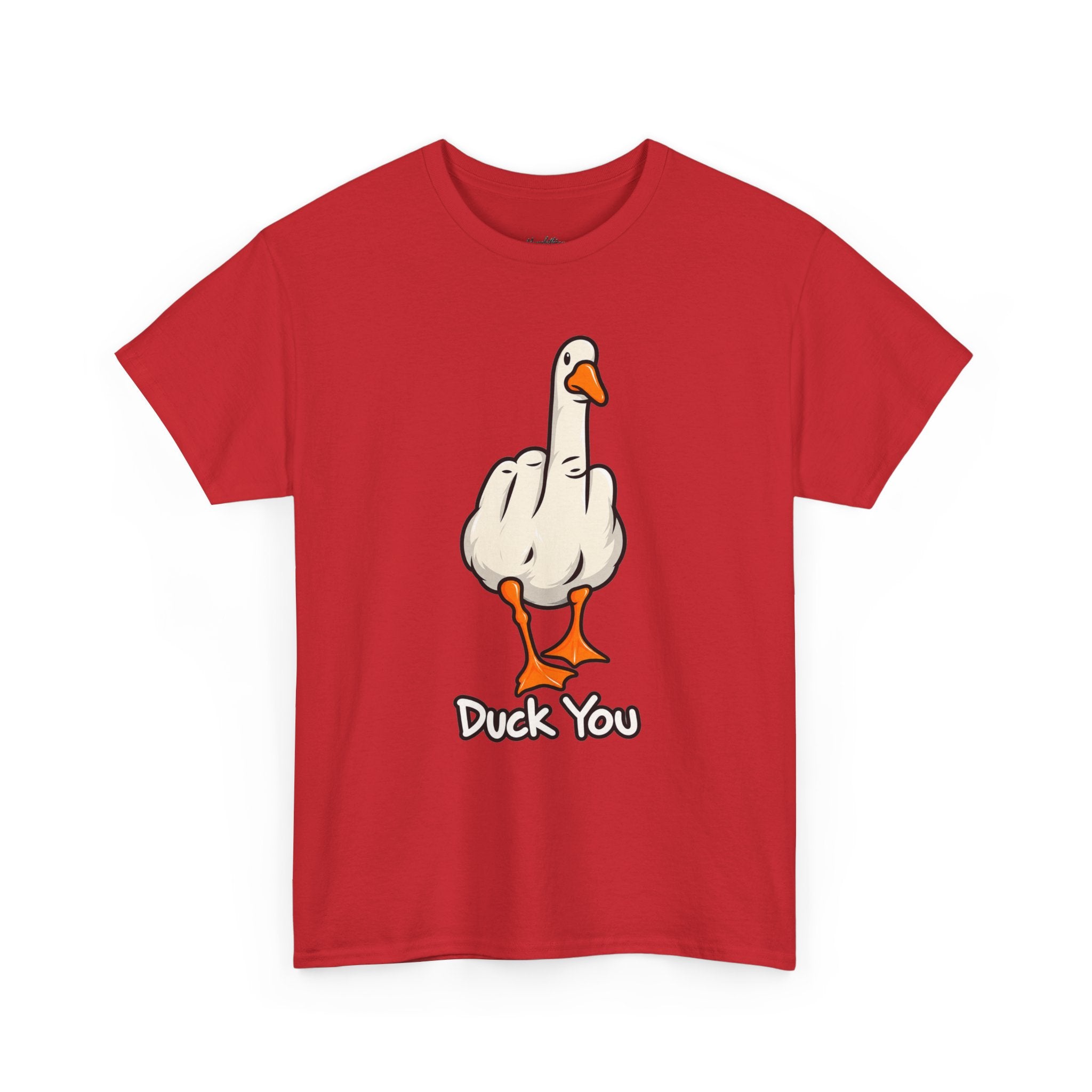 Duck You Funny Goose Middle Finger Shirt