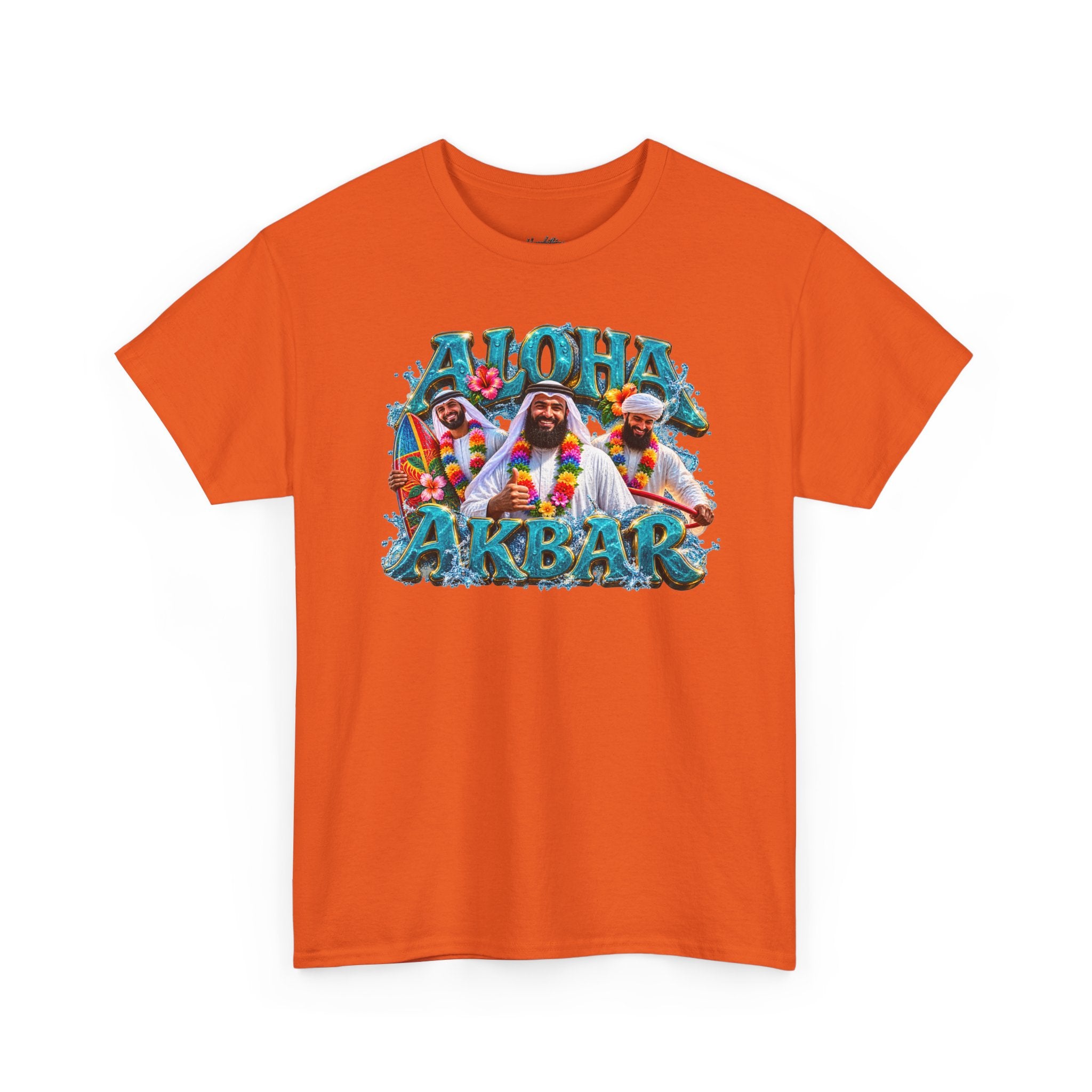 Aloha Akbar Retro Edgy Graphic Tee