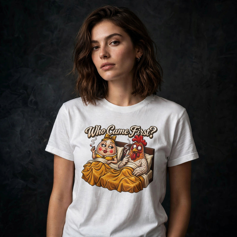 Who Came First: Chicken or Egg? Graphic Tee